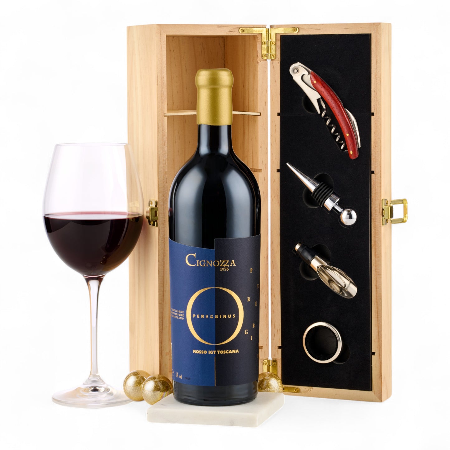 Super Tuscan Wine & Accessories Box